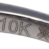 10k White Gold Round Diamond Cluster Cocktail Ring 2.0CT Size 7
