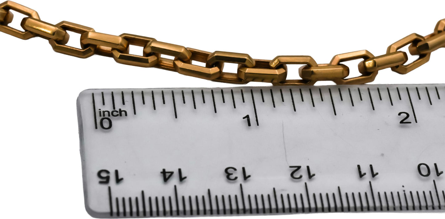 DAVID YURMAN 18k Yellow Gold Streamline 5.5mm Wide Chain Necklace