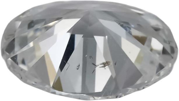 GIA Certified SI2/D Oval Brilliant Cut Diamond Loose Stone 2.0CT