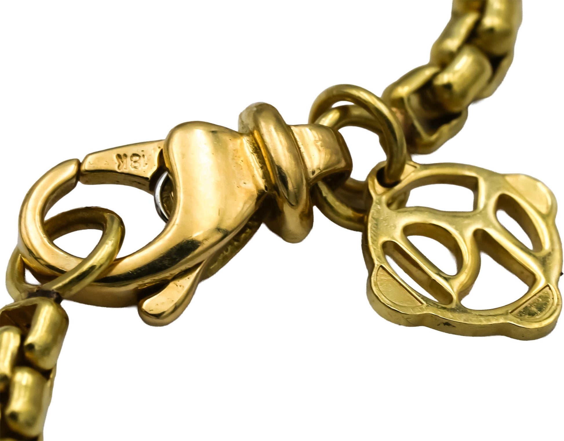 DAVID YURMAN 18k Yellow Gold VS Diamond and Carved Onyx Chain Necklace 1.0CT
