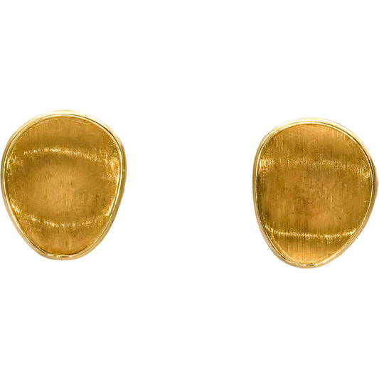 MARCO BICEGO 18k Yellow Gold Lunaria Stud Earrings