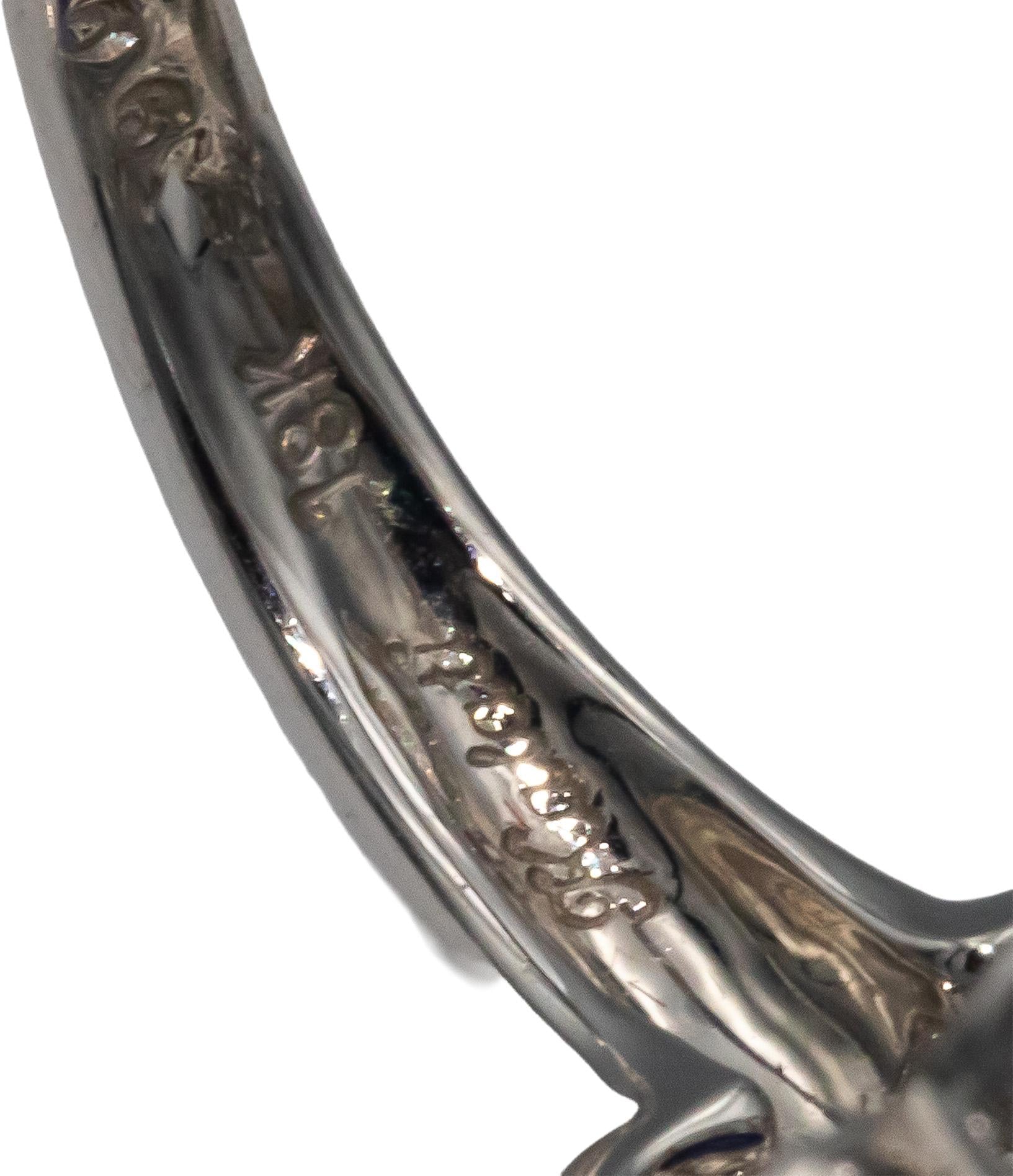 KALATI Designer 18k Gold 1.86CT Diamond and Tanzanite Filigree Ring Size 6.5