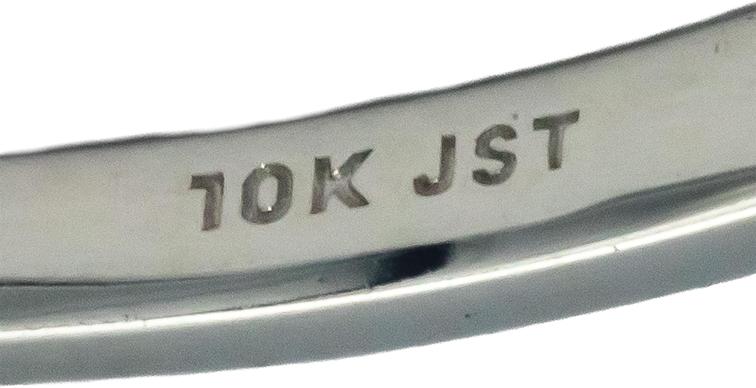 10k White Gold Round Diamond Jumbo Inside Out Hoop Earrings 1.0CT
