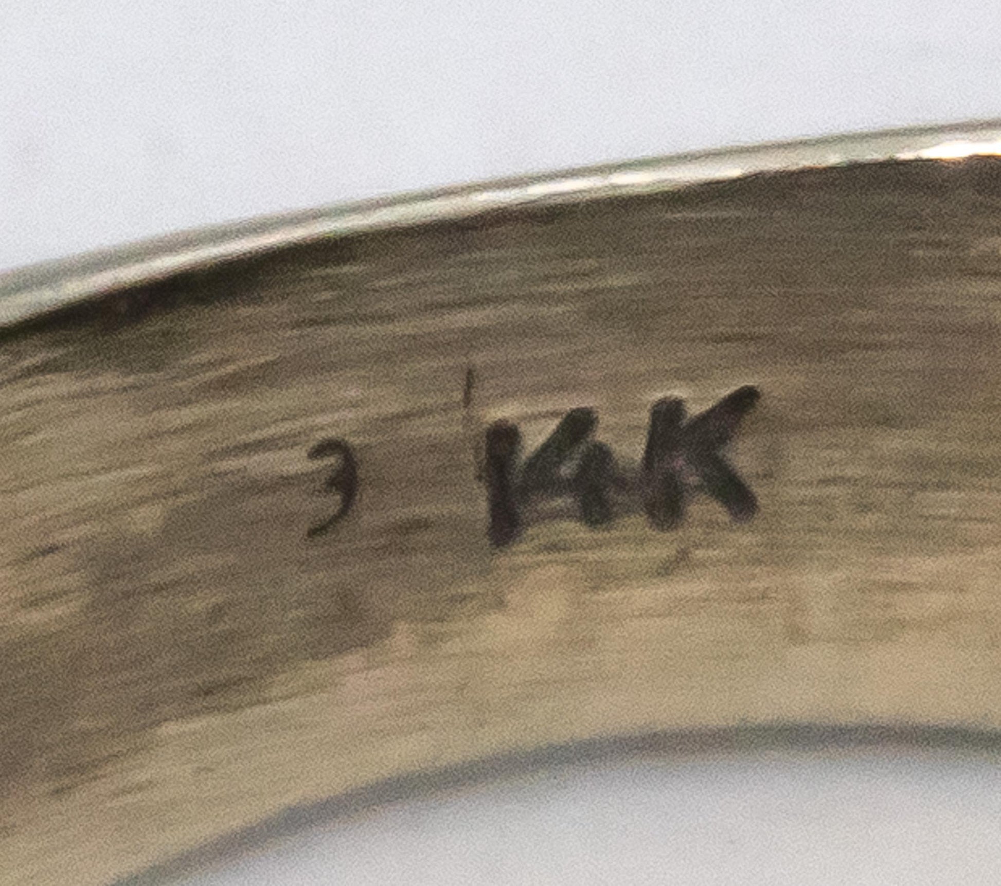 14k White Gold 1.0CT Diamond Cluster Cocktail Ring Size 6