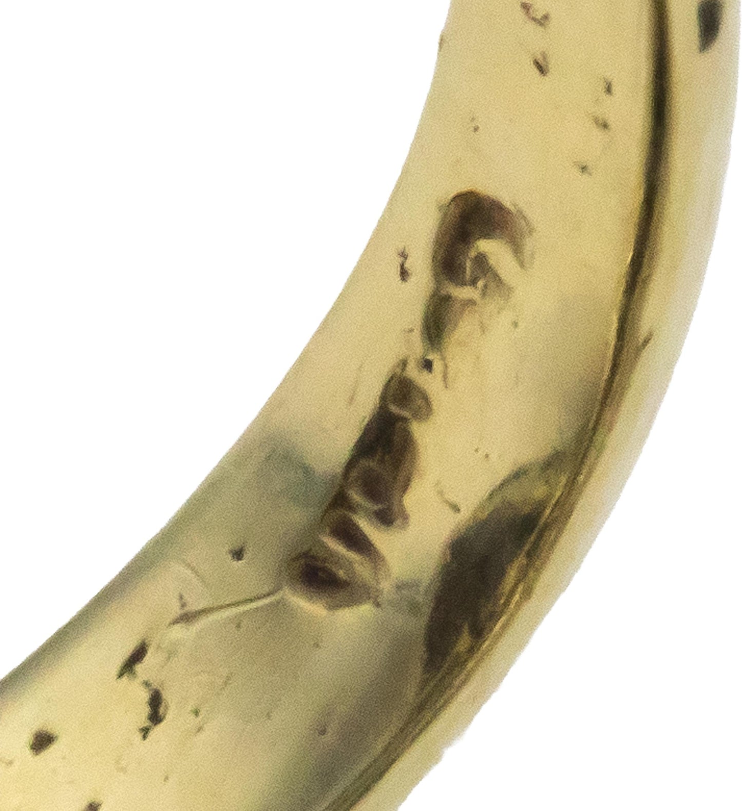 14k Yellow Gold Round Diamond and Onyx Arrow Bypass Ring 0.27CT Size 7