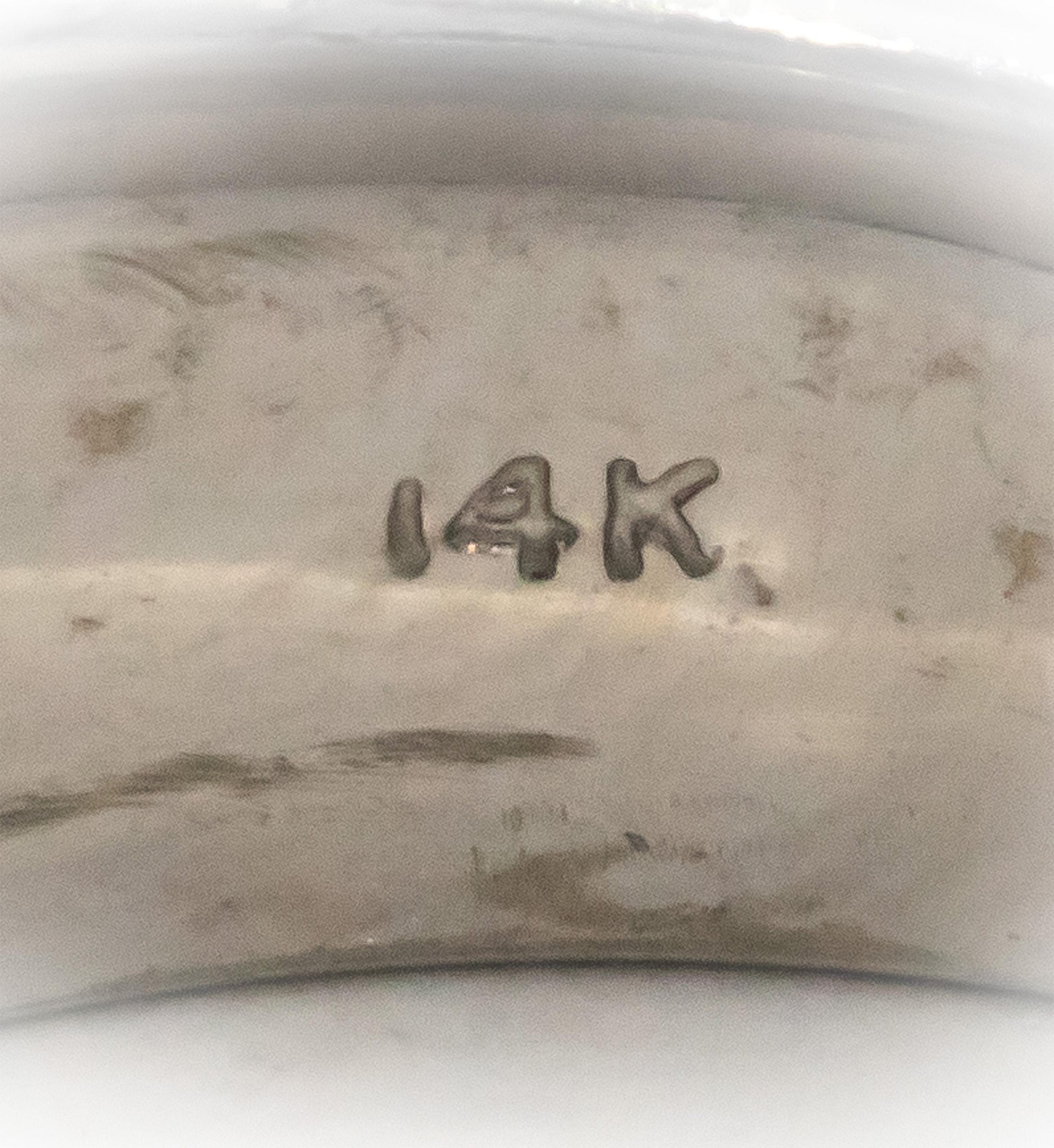 14k White Gold Jewelry 0.60CT Round Cut Diamond Band Ring Size 8