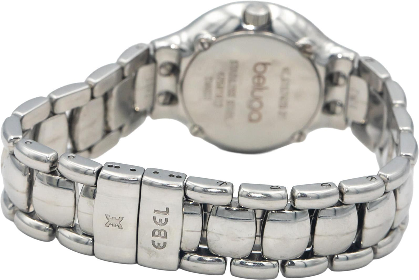 EBEL Beluga 915748-20 Stainless Steel 0.55CT Diamond & MOP Dial Quartz Watch