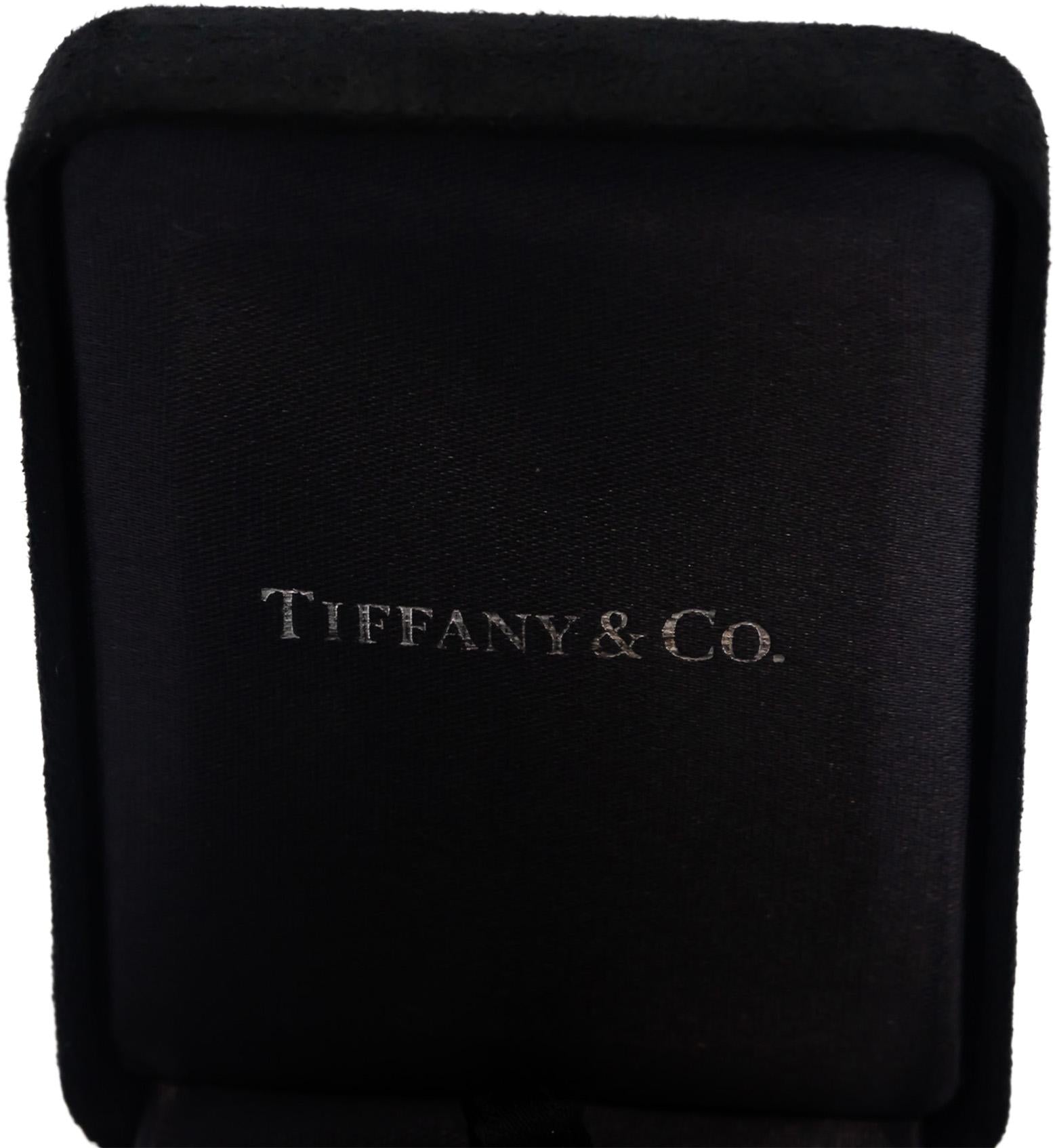 TIFFANY & CO. 18k Rose Gold Jewelry Hardware Ball Chain Necklace w/ Box & Pouch
