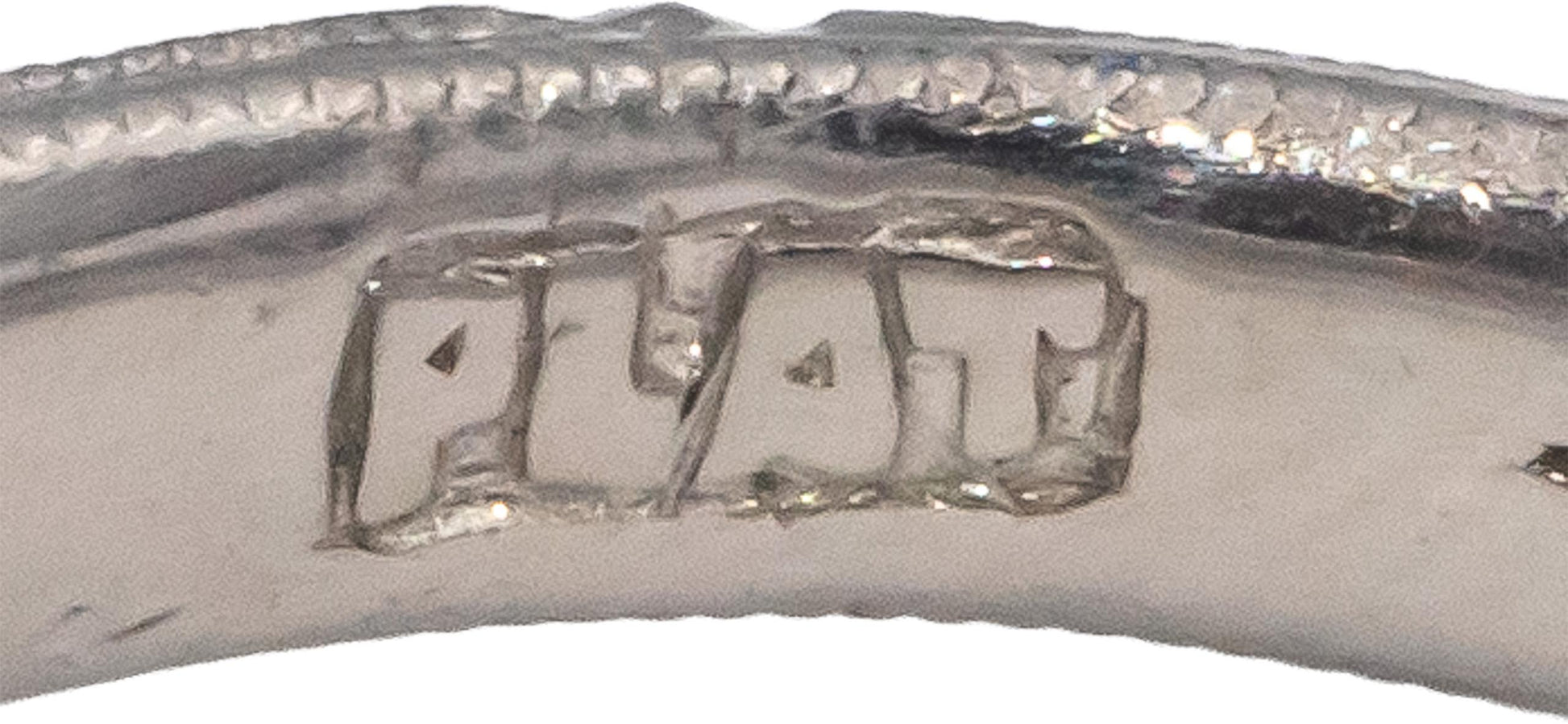 TACORI Platinum Oval Sapphire Round Diamond Cocktail Ring 0.99CT Size 6.5