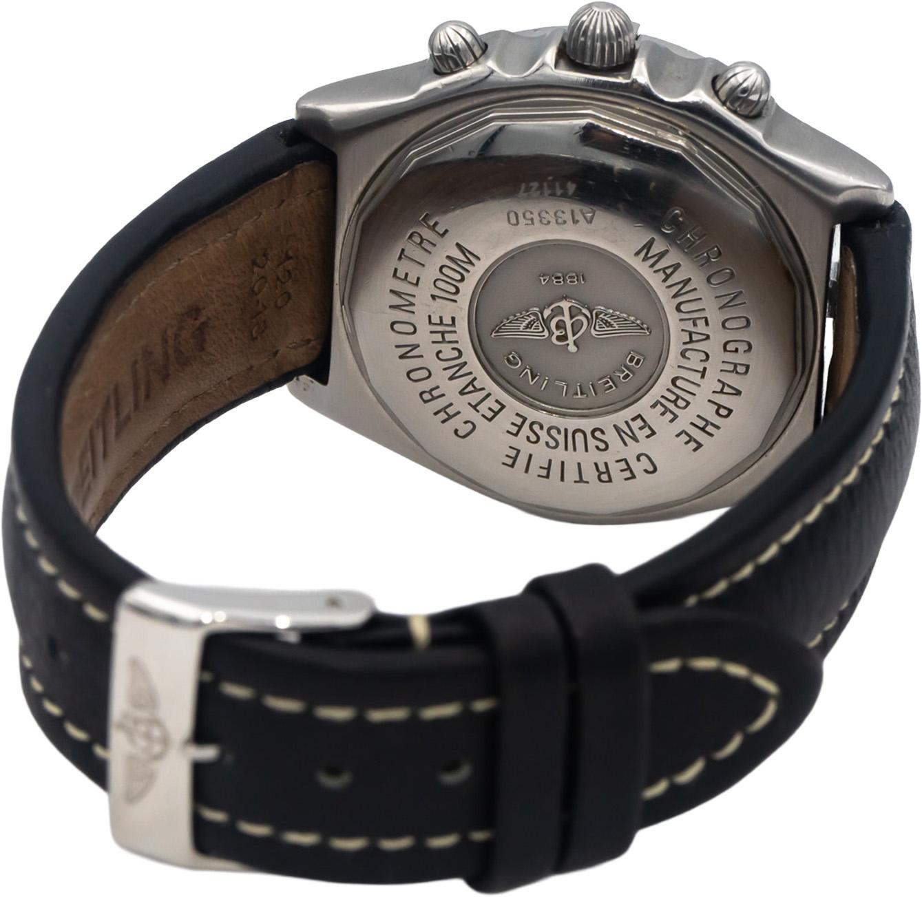 BREITLING Stainless Steel Chronomat A13350 Automatic Men's Watch