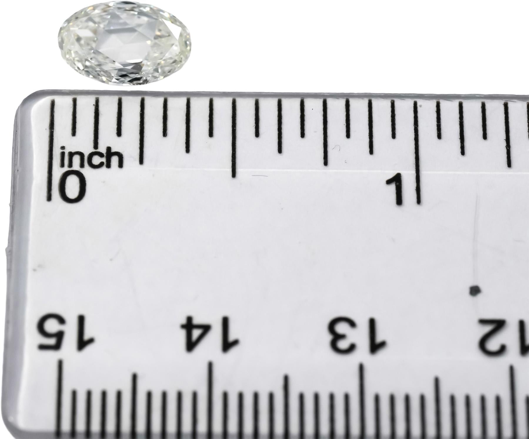 GIA Certified 1.7 Carat Oval-Cut Loose Diamond VS1 Clarity G Color Grade
