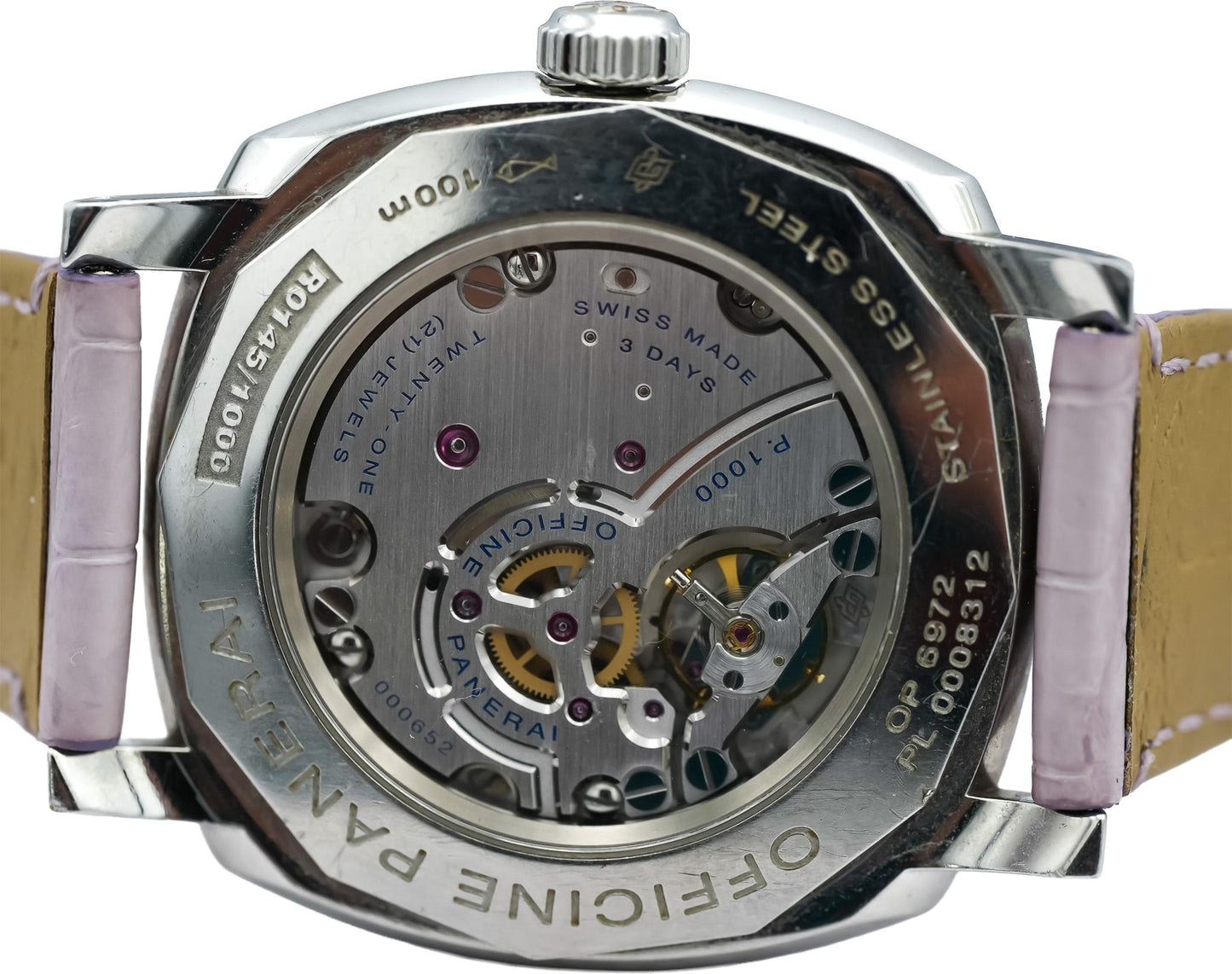 PANERAI RADIOMIR Stainless Steel 1940 3 Days Manual Watch Ref. PAM00574