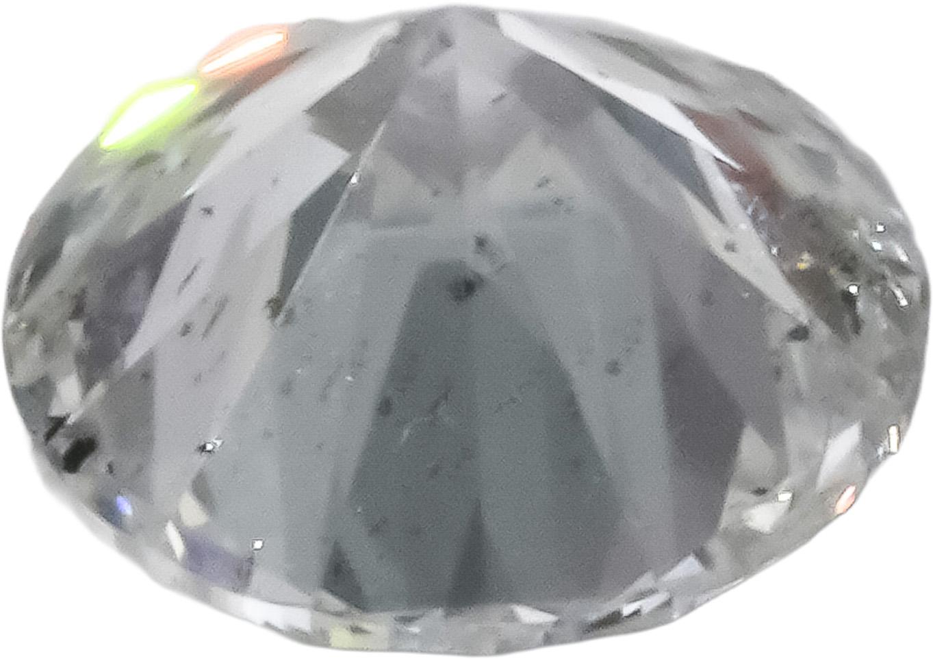 GIA Certified I1/D Round Cut Natural Diamond Loose Stone 1.50CT