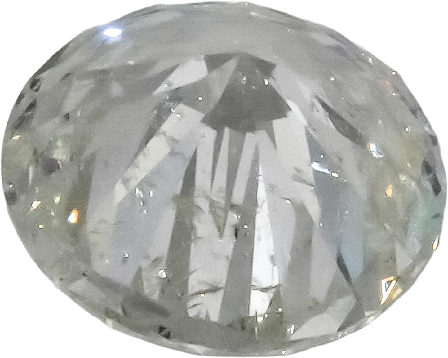 HRD Certified I1/F Round Cut Natural Diamond Loose Stone 3.01CT
