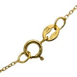 14k Yellow Gold VS Oval Cut Lab-Grown Diamond Solitaire Pendant Necklace 0.98CT