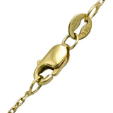 14k Yellow Gold VS Round Lab-Grown Diamond Solitaire Pendant Necklace 2.05CT
