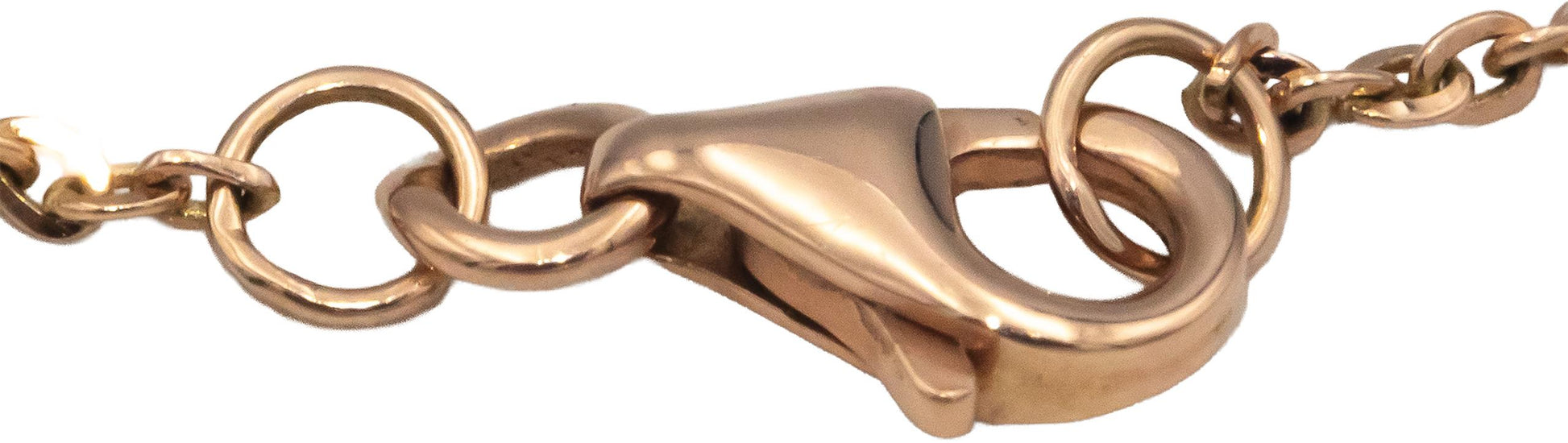 14k Rose & White Gold 0.33CT Lab Grown Diamond Flower Cluster Pendant Necklace