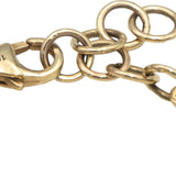 10k Yellow Gold Oval Cut Tanzanite Fancy Link Bracelet 15.0CTW