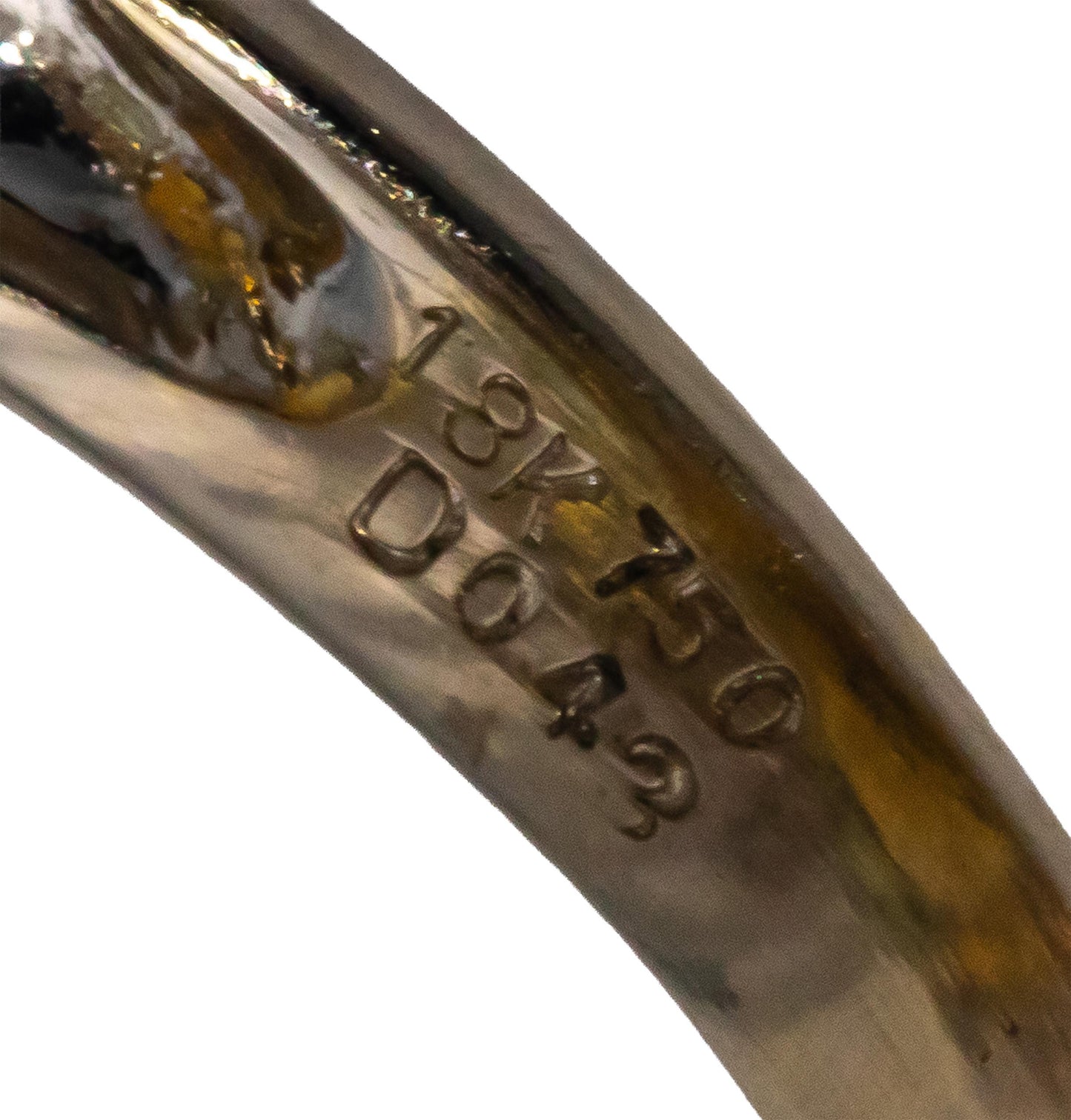 18k White Gold Citrine Diamond Rainbow Sapphire Cocktail Ring 27.45CTW Size 8