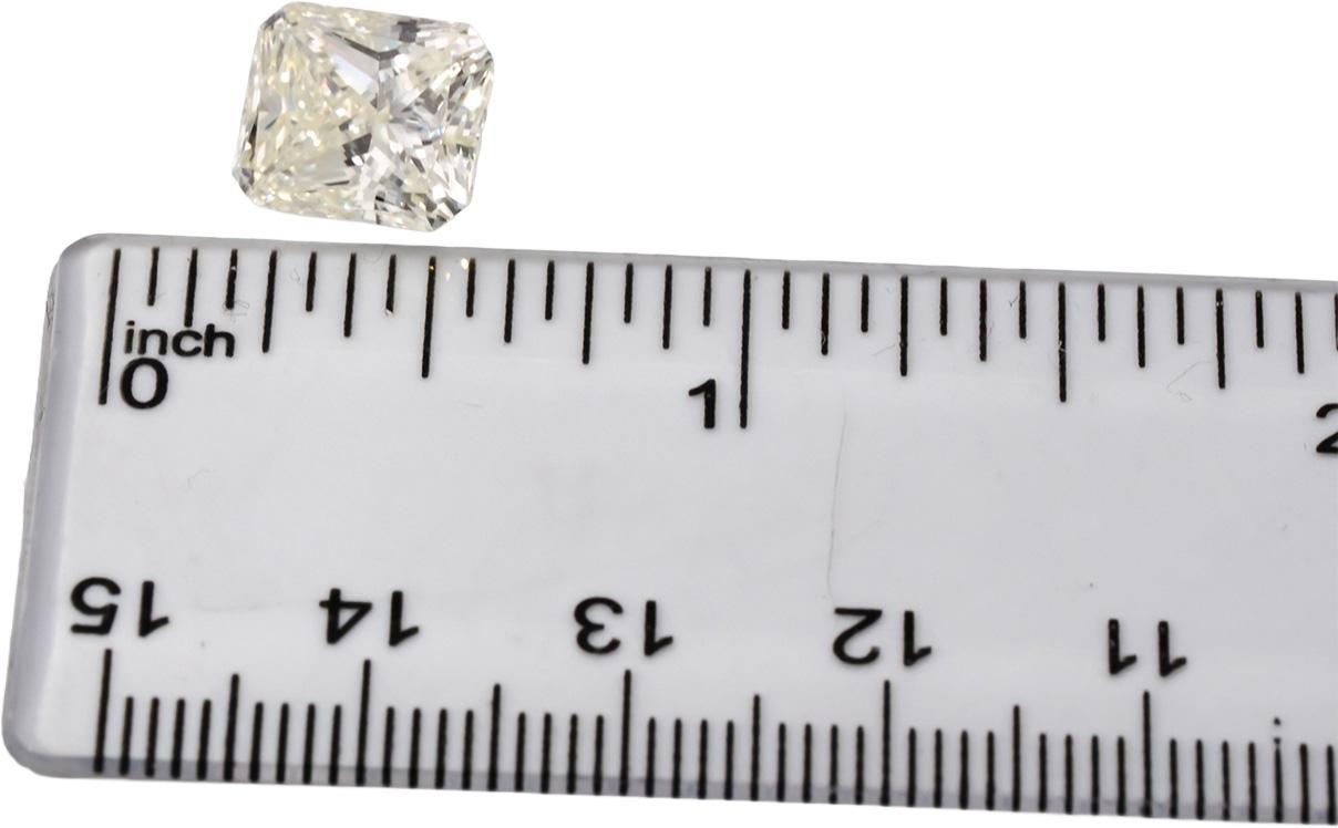 GIA Certified SI1/K Radiant Cut Diamond Loose Stone 5.09CT