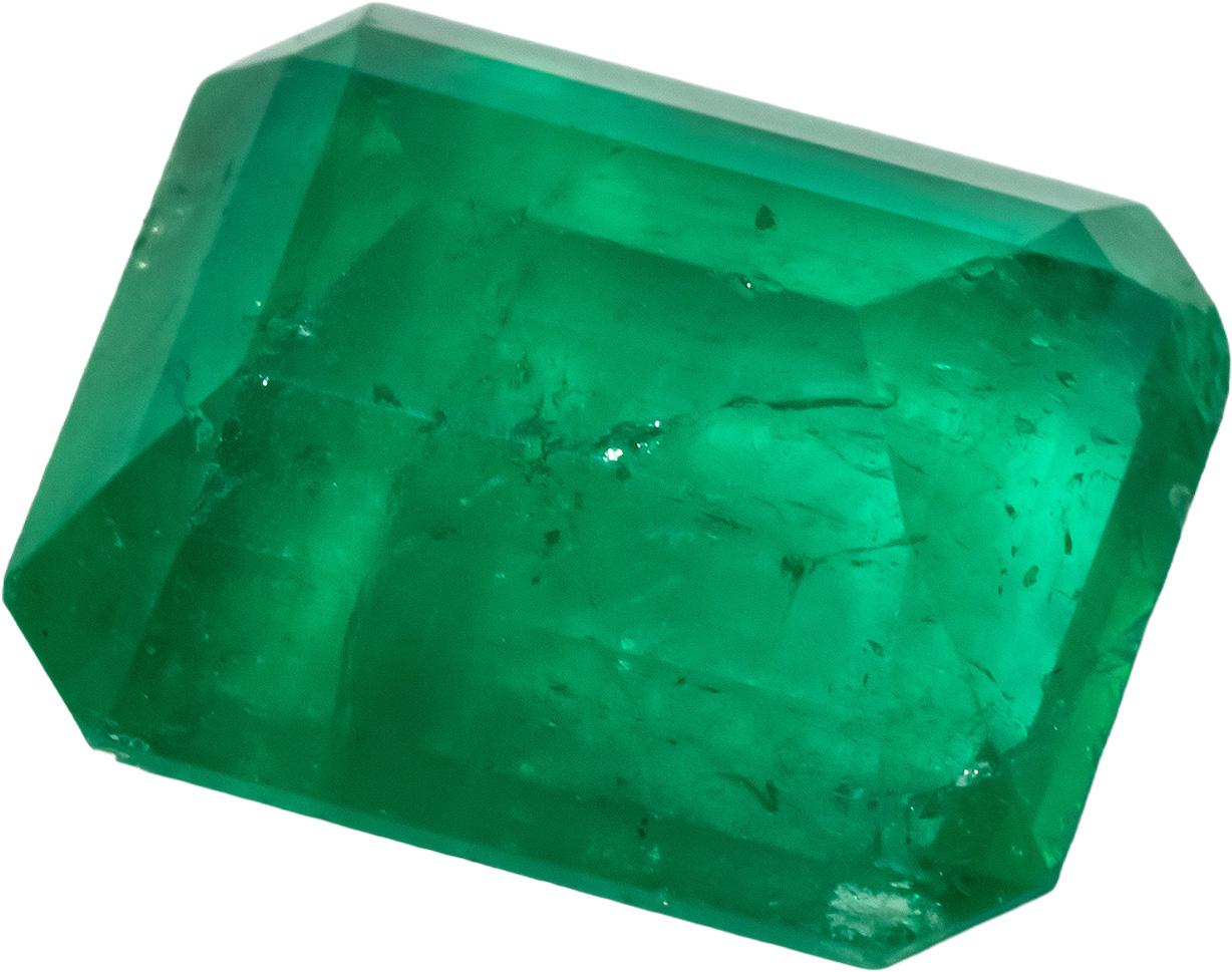 GIA Certified Octagonal Cut Natural Colombian Emerald Loose Stone 8.46CT