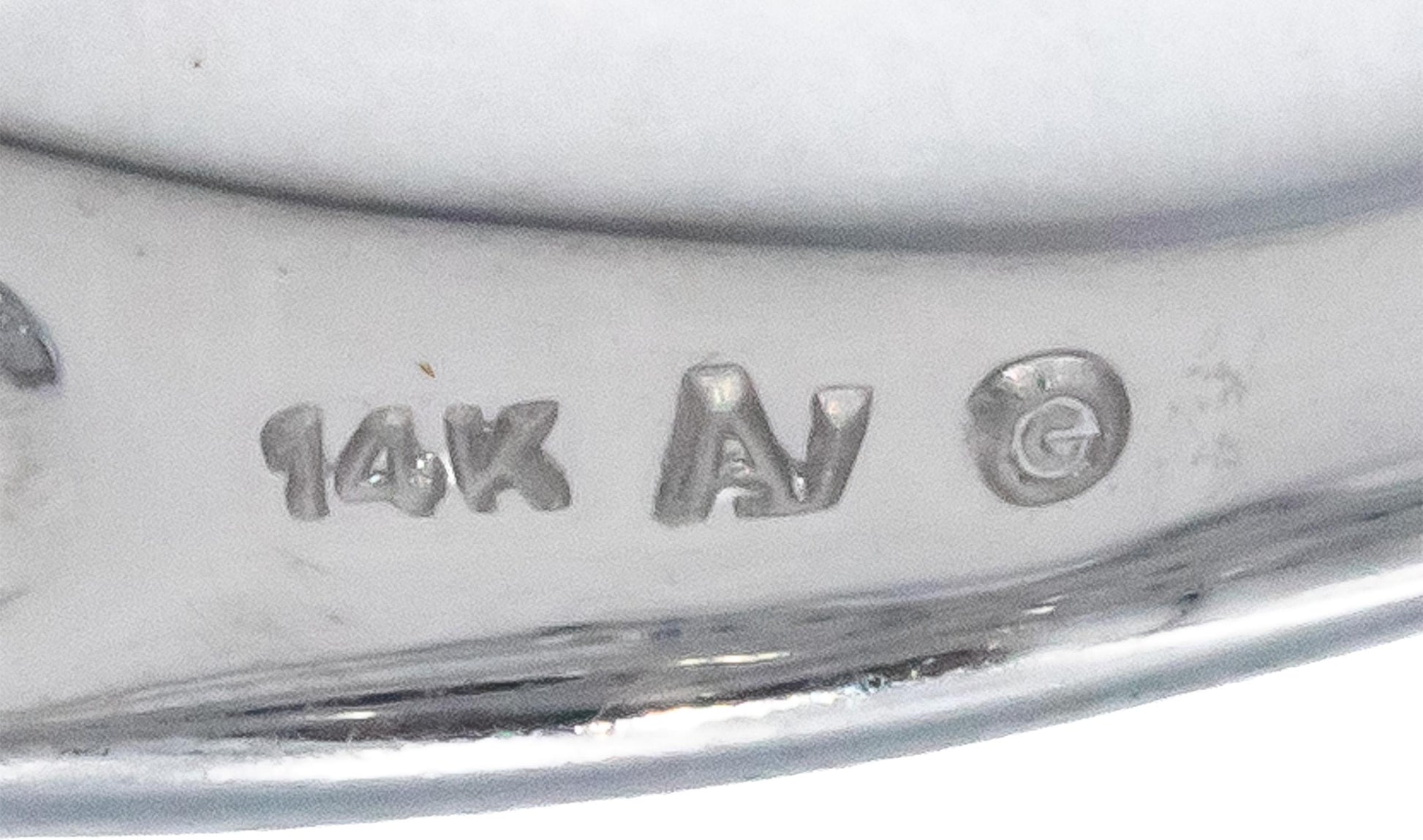 Round Diamond 14k White Gold Crossover Cocktail Ring 0.50CT Size 7