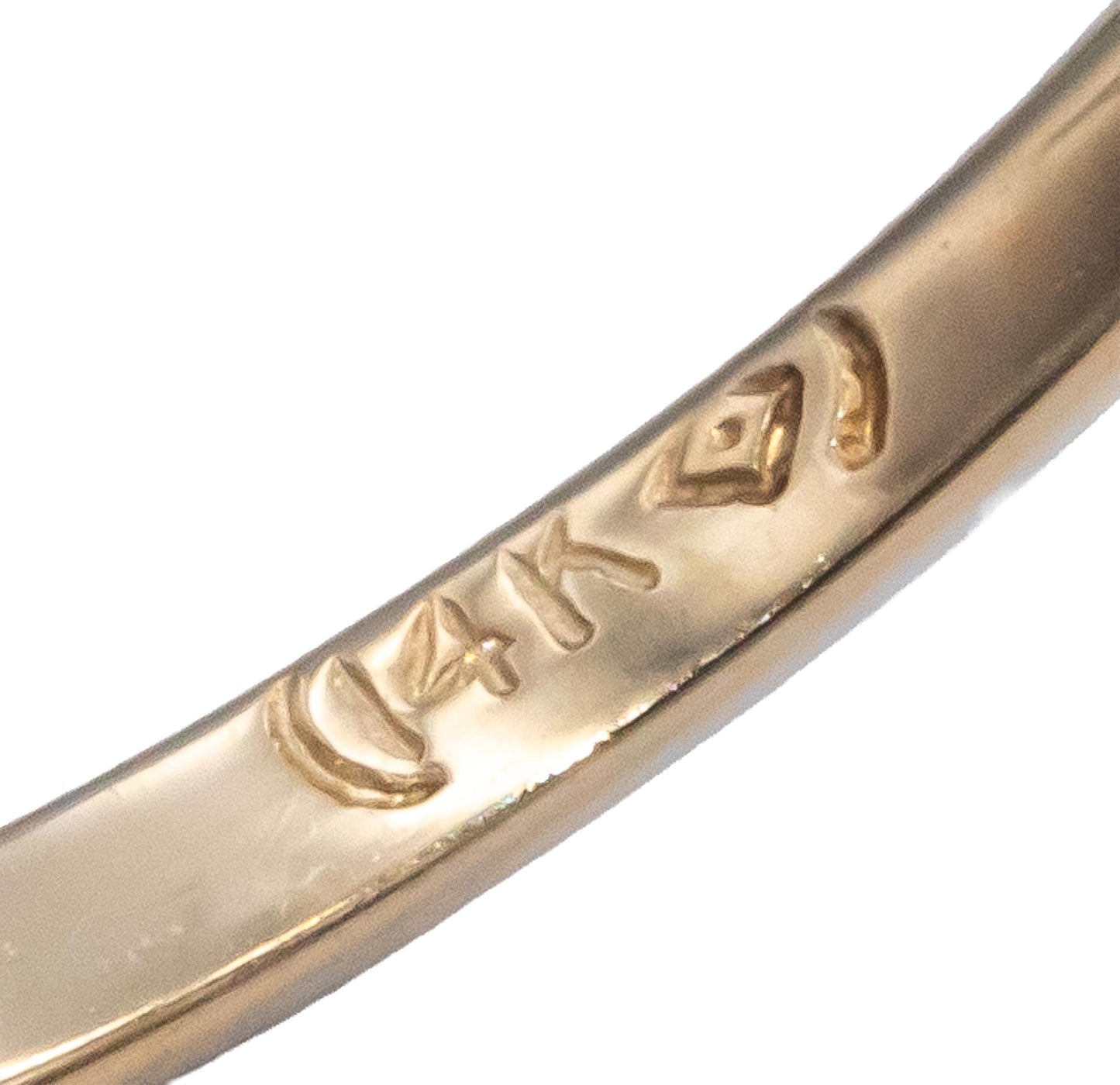 14k Yellow & White Gold VS Diamond Cluster Cocktail Ring 0.35CT Size 7