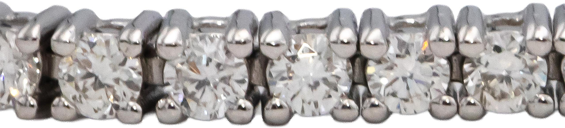 14k White Gold VS Round Diamond Tennis Bracelet 2.08CT