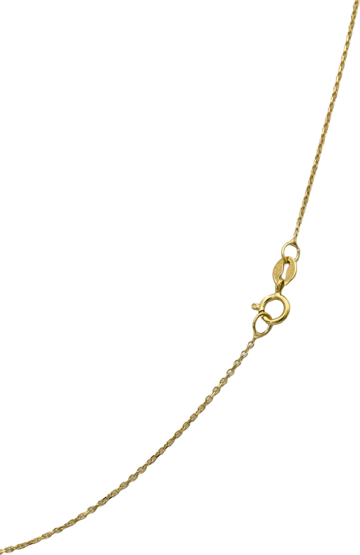 14k Yellow Gold VS Pear Cut Lab-Grown Diamond Pendant Necklace 1.03CT