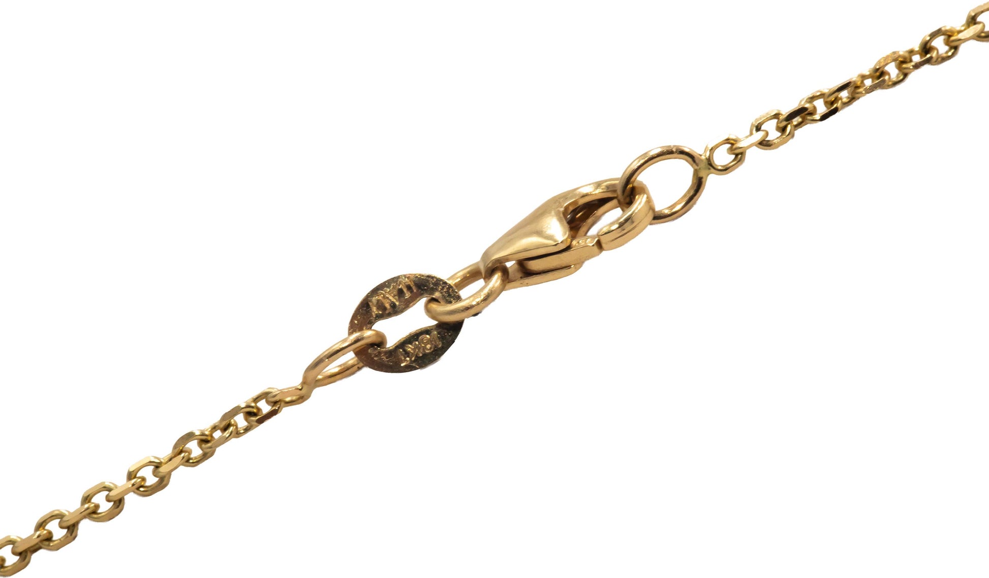 18k Yellow Gold Diamond and Pink Tourmaline Butterfly Pendant Necklace 4.06CT