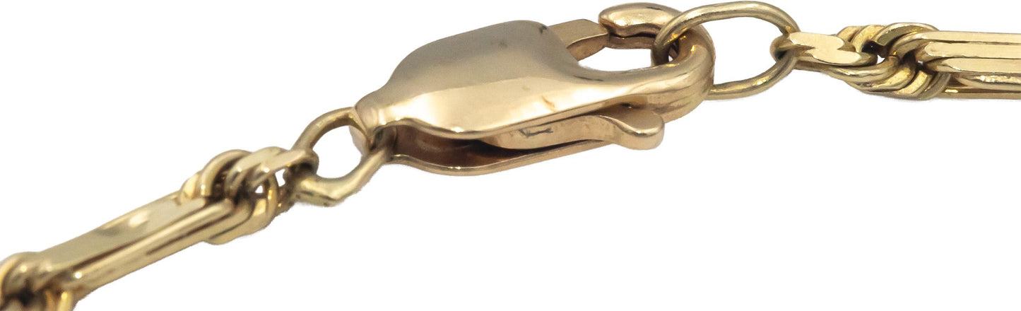 14k Yellow Gold Jewelry 18" Long Rope Necklace Chain