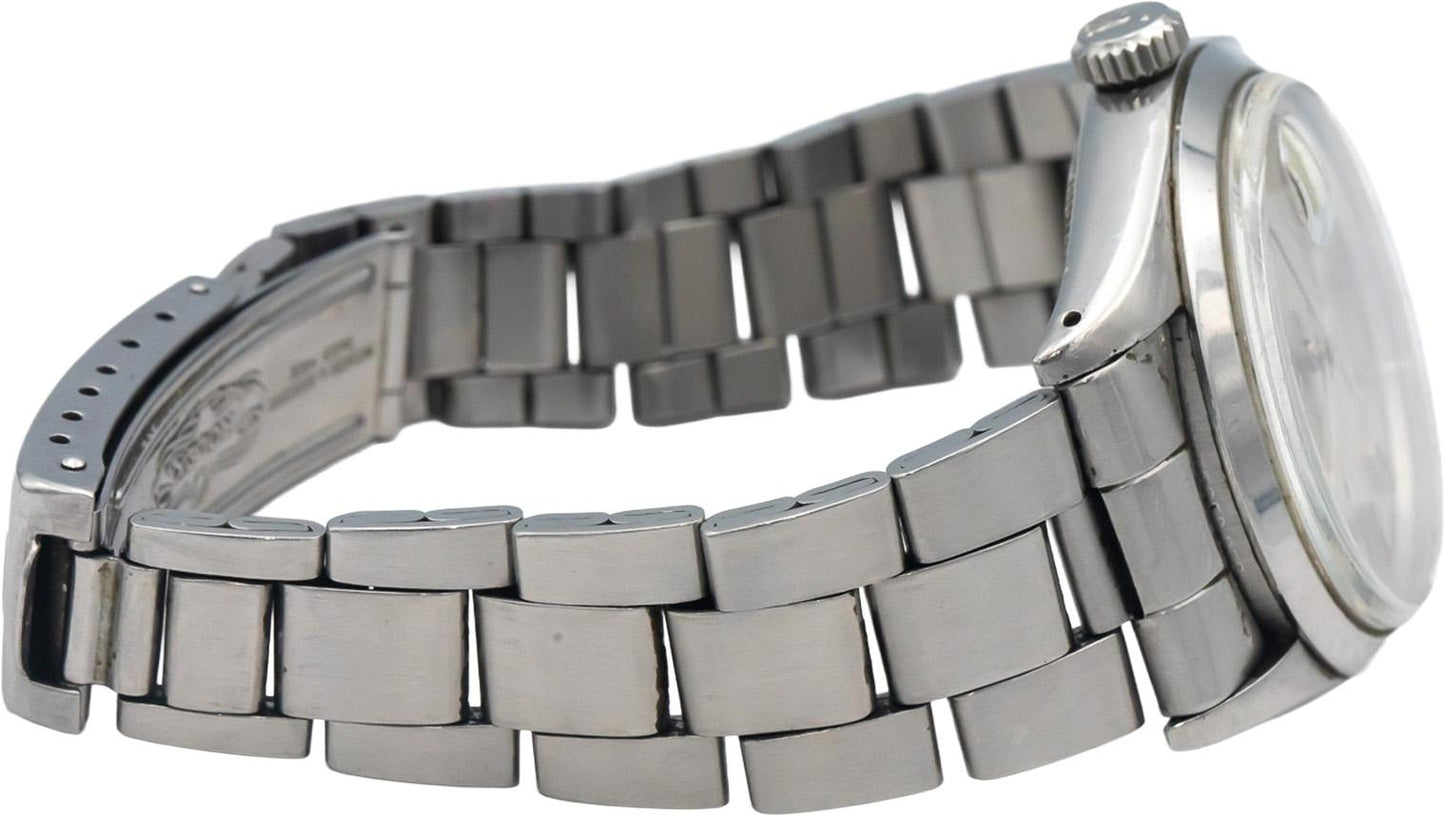 ROLEX Stainless Steel 1500 Oyster Perpetual Date 34mm Automatic Watch w/ Box