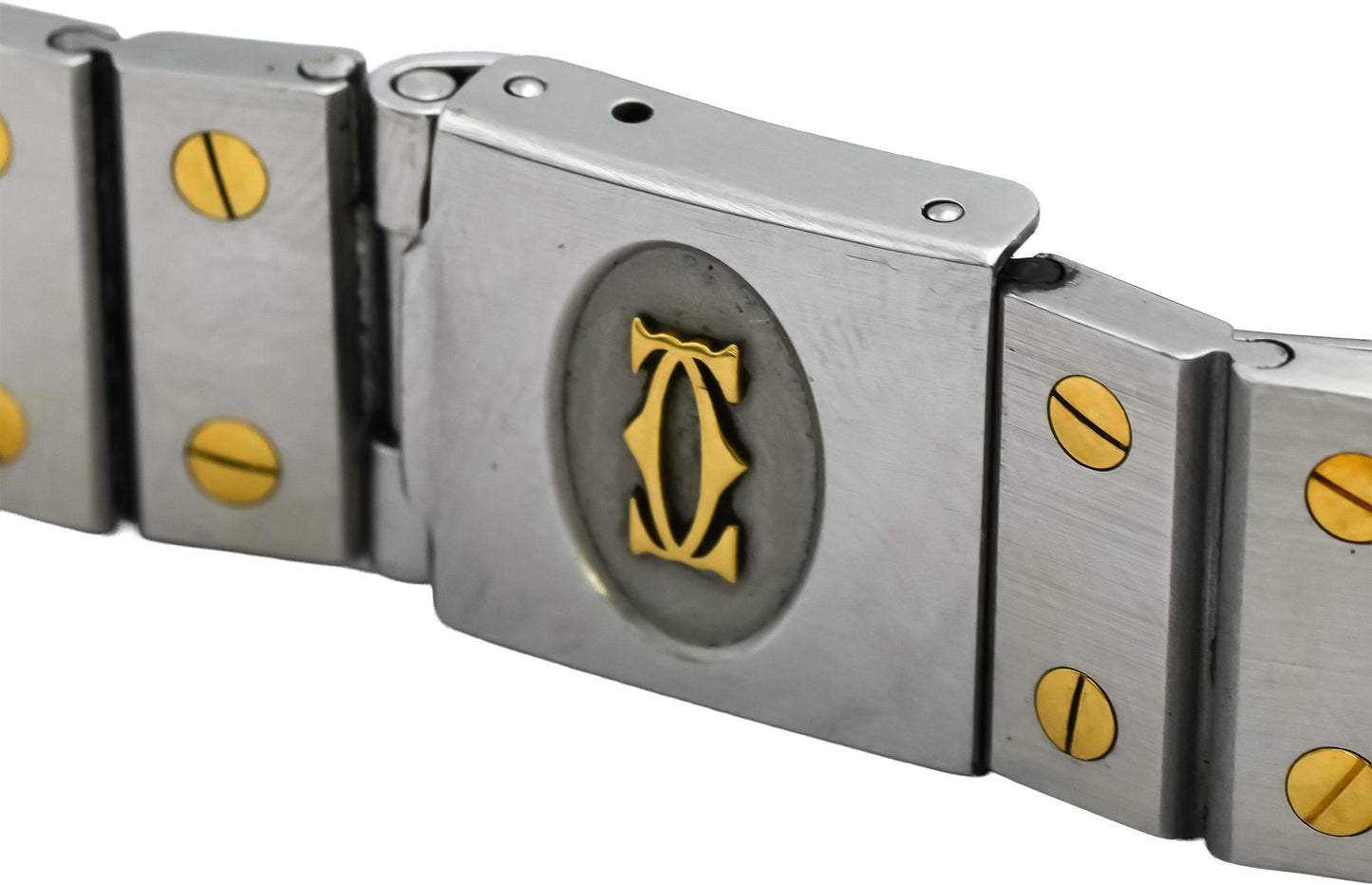 CARTIER Stainless Steel & 18k Yellow Gold Santos Galbee 29mm Automatic Watch