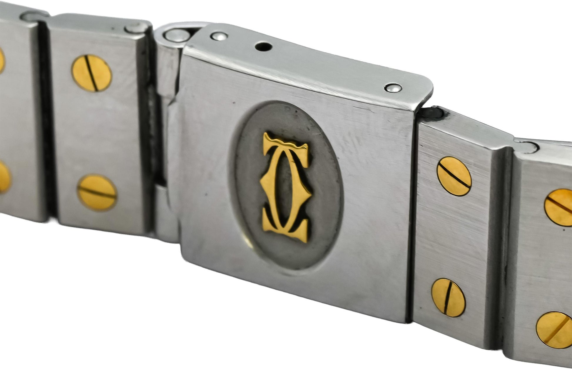 CARTIER Stainless Steel & 18k Yellow Gold Santos Galbee 29mm Automatic Watch