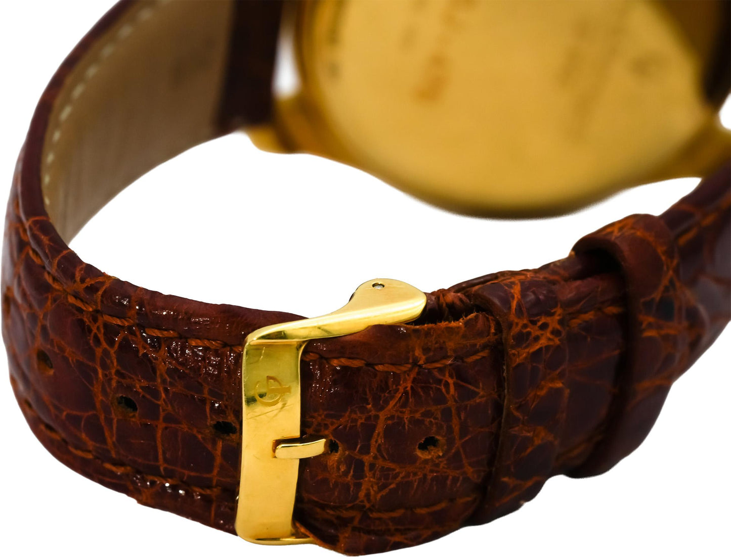 GIRARD-PERREGAUX 18k Yellow Gold Olimpico Chronograph Watch AS IS