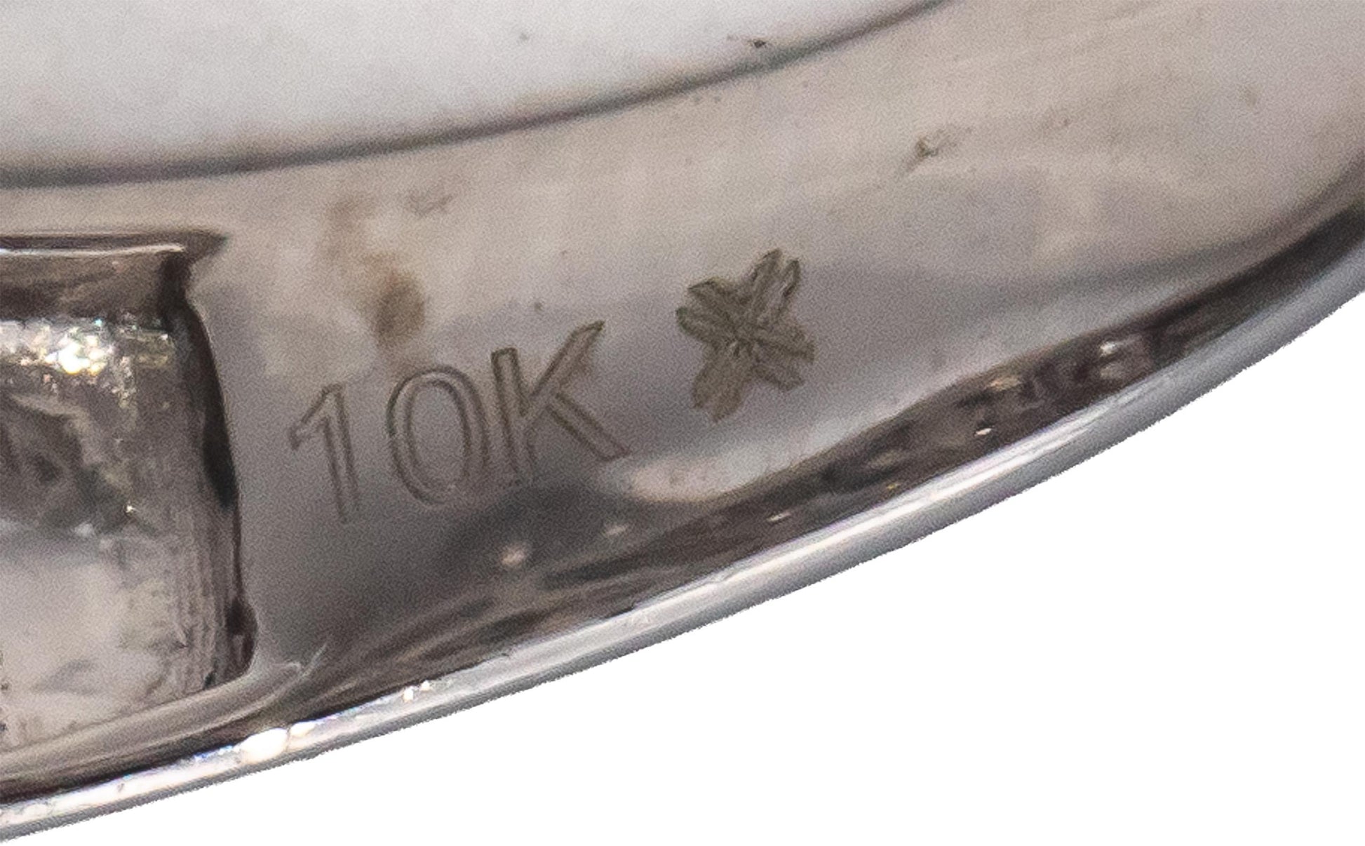 10k White Gold Round Diamond Cluster Cocktail Ring 3.0CT Size 7