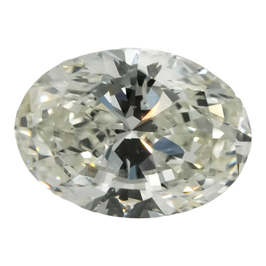 GIA Certified SI2/I Oval Brilliant Cut Diamond Loose Stone 2.00CT
