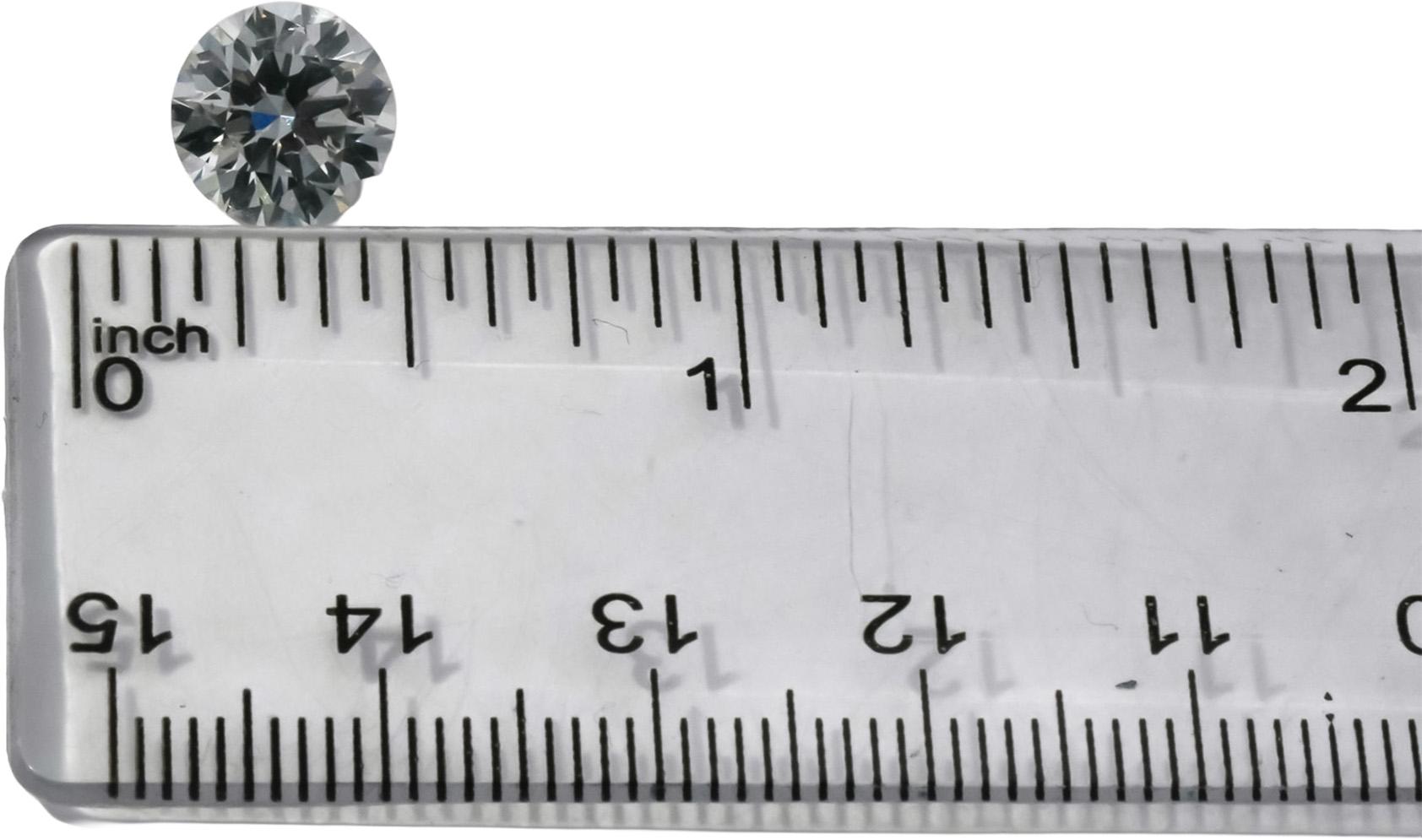 HRD Certified SI2/G Round Cut Natural Diamond Loose Stone 2.51CT