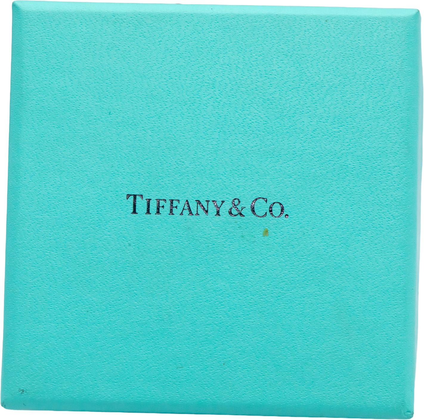 TIFFANY & CO. 18k Yellow Gold Elsa Peretti Open Heart Hoop Earrings w/ Box