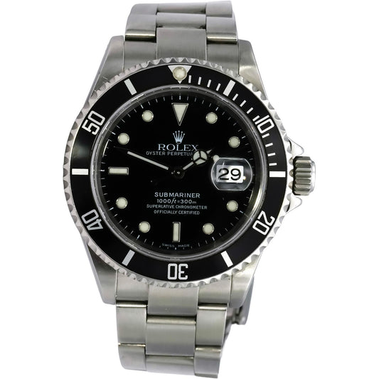 ROLEX Stainless Steel Submariner Date 40mm Automatic Watch Ref. 11610T