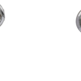 14k White Gold Round Diamond Drop Dangle Earrings 2.0CT