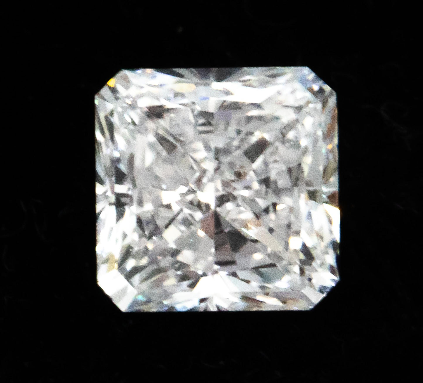 GIA Certified SI1/D Cut-Cornered Square Radiant Cut Diamond 1.01CT