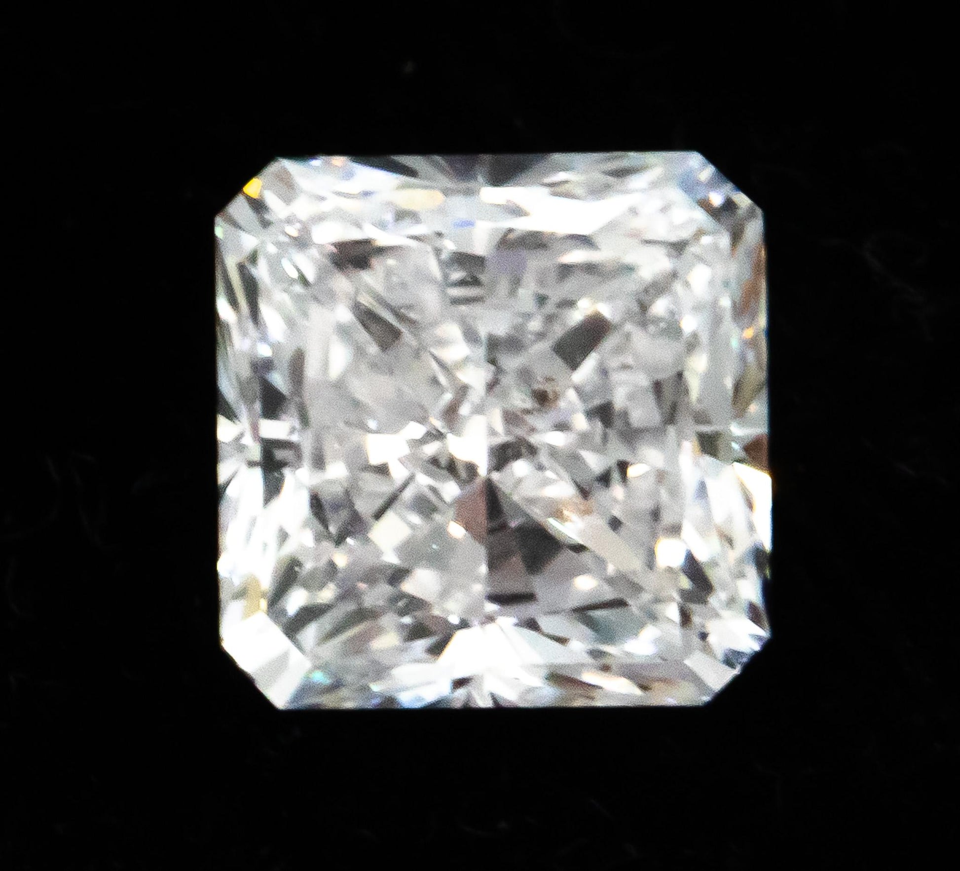 GIA Certified SI1/D Cut-Cornered Square Radiant Cut Diamond 1.01CT