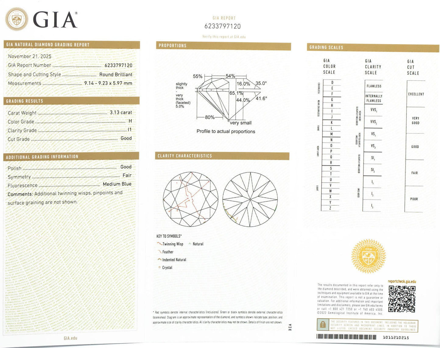 GIA Certified 18k White Gold Diamond Engagement Ring 3.91CT w/ 3.13CT Center