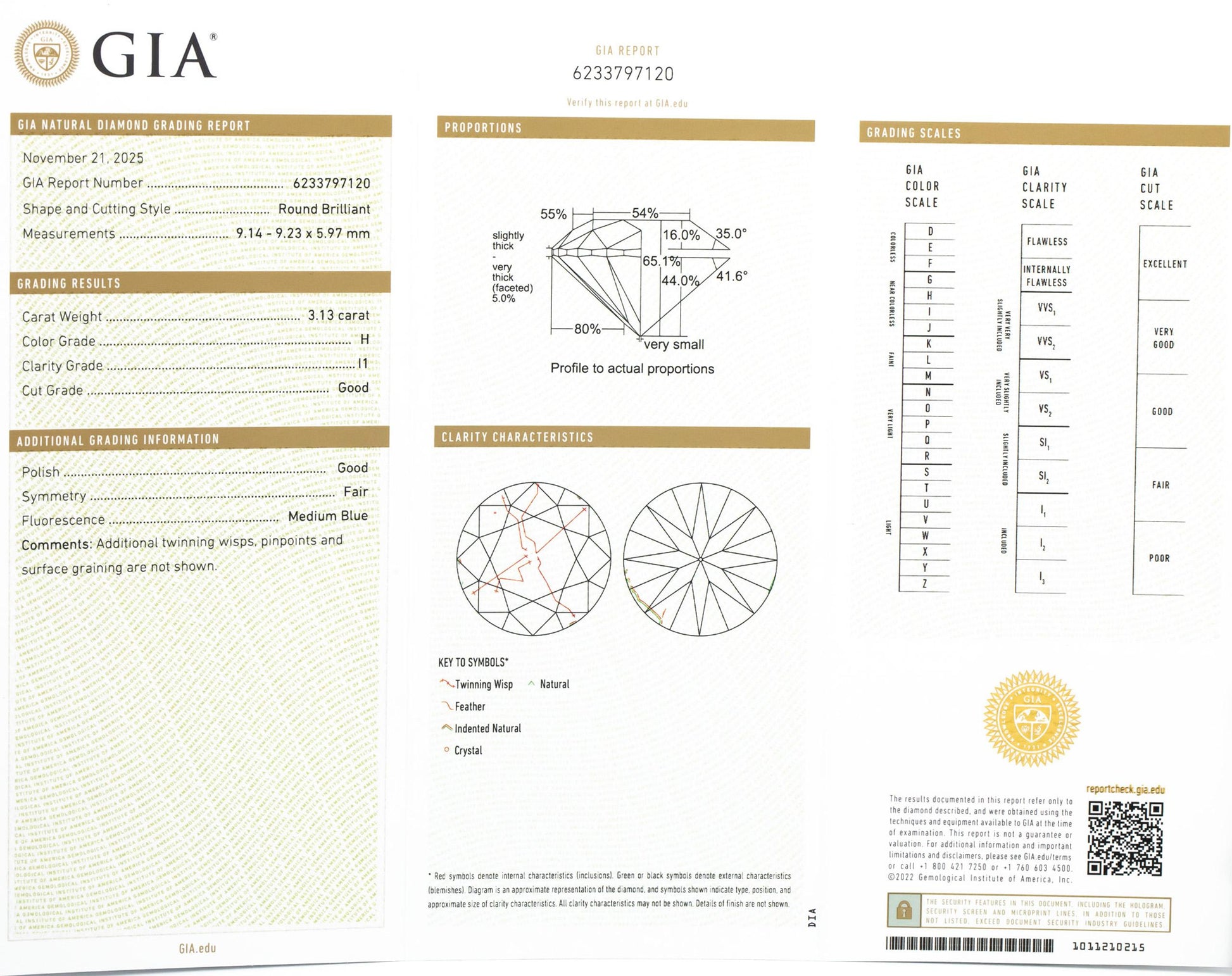 GIA Certified 18k White Gold Diamond Engagement Ring 3.91CT w/ 3.13CT Center