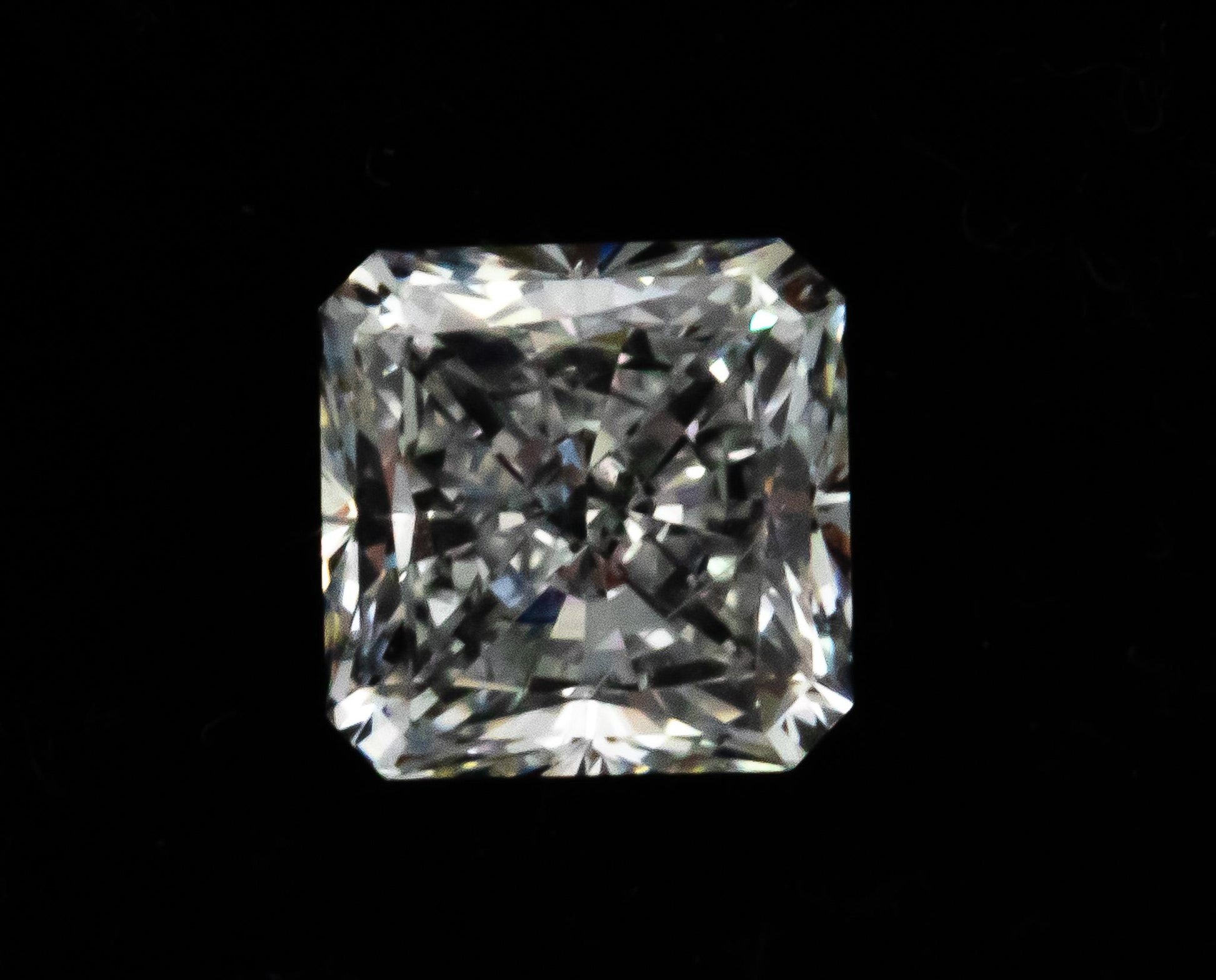 GIA Certified SI1/D Cut-Cornered Square Radiant Cut Diamond 1.01CT