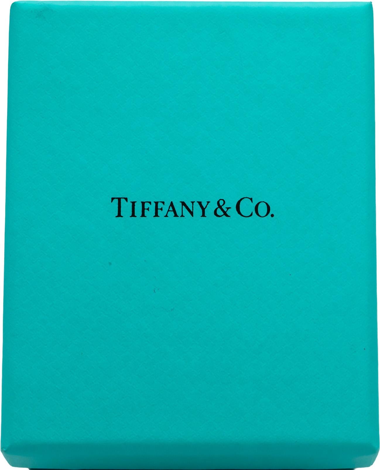TIFFANY & CO. 18k White Gold Round VS Diamond Atlas Bangle Bracelet 1.0CT $16500