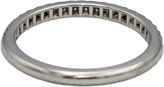 TIFFANY & CO. Platinum VS Diamond Soleste Band Ring .17CT Size 5.75 $3400 Retail