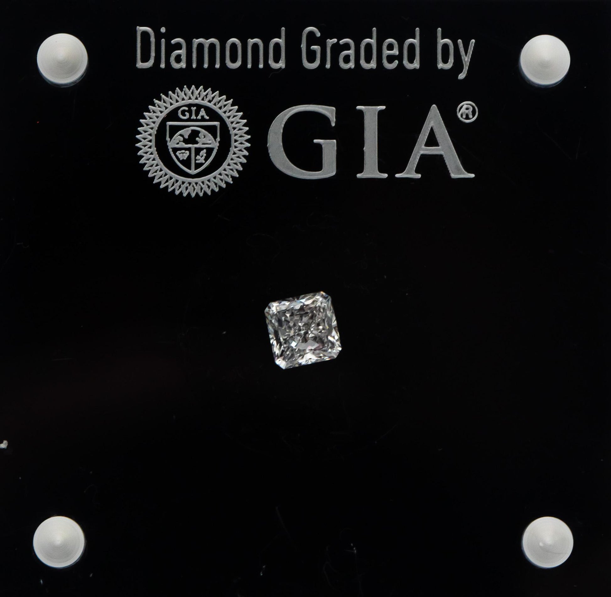 GIA Certified SI1/D Cut-Cornered Square Radiant Cut Diamond 1.01CT