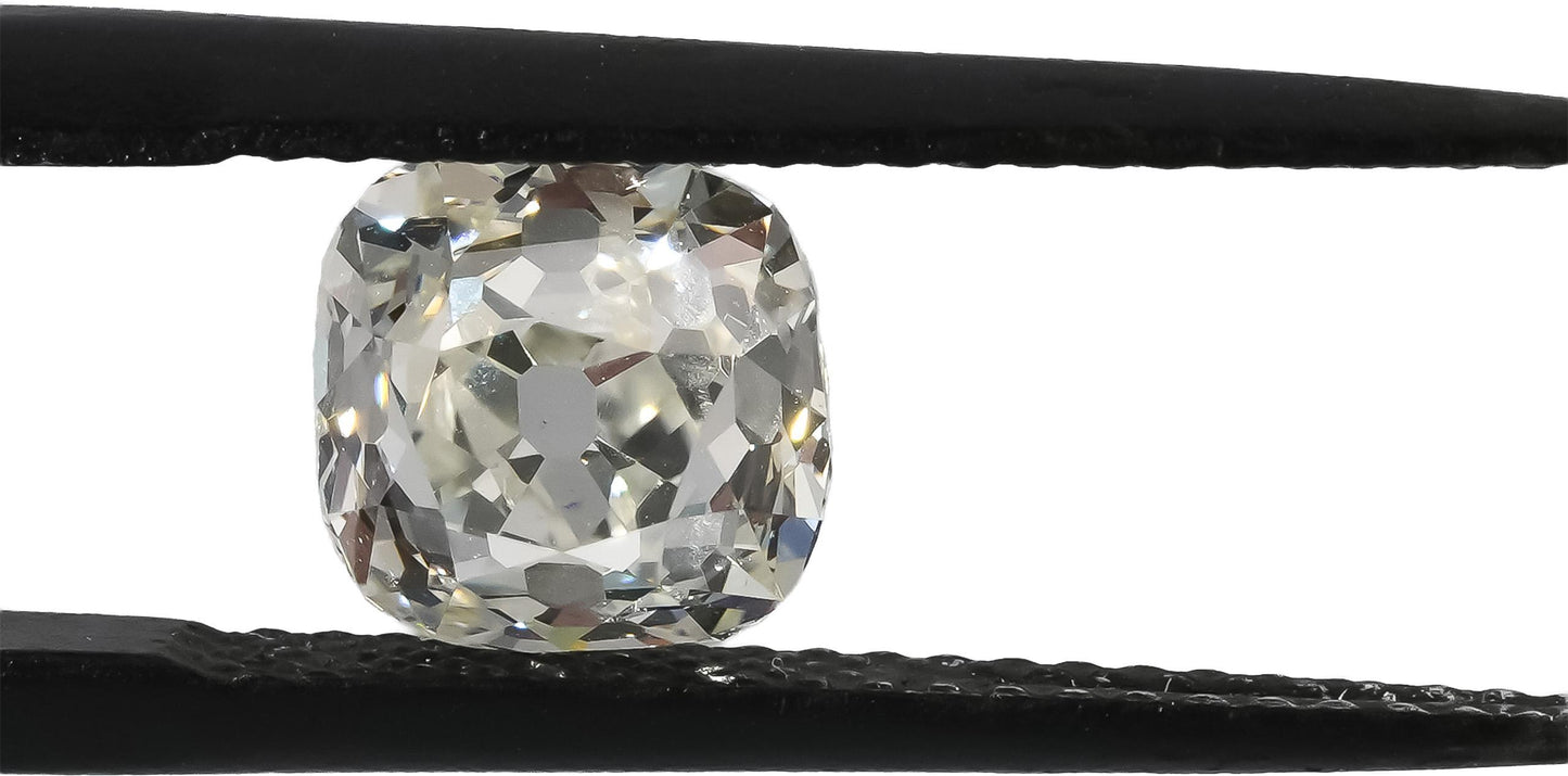 GIA Certified VS1/I Old Mine Brilliant Cut Diamond Loose Stone 1.71CT